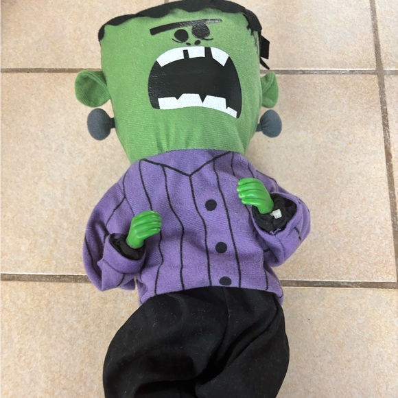 Other - RARE 2010 Gemmy Bolts Boogie Dancer Halloween Frankenstein Plays DOES NOT MOVE